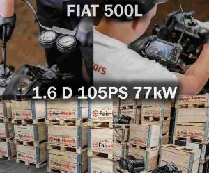 Austauschmotor Shop für FIAT 500L 1.6 D 105PS 77kW Motoren. Gebraucht oder Überholt.