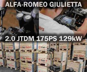 Austauschmotor Shop für ALFA-ROMEO GIULIETTA 2.0 JTDM 175PS 129kW Motoren. Gebraucht oder Überholt.
