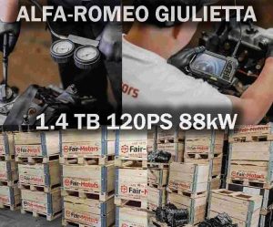 Austauschmotor Shop für ALFA-ROMEO GIULIETTA 1.4 TB 120PS 88kW Motoren. Gebraucht oder Überholt.