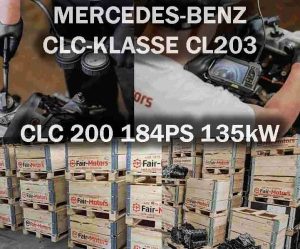 Austauschmotor Shop für MERCEDES-BENZ CLC-KLASSE CL203 CLC 200 184PS 135kW Motoren. Gebraucht oder Überholt.